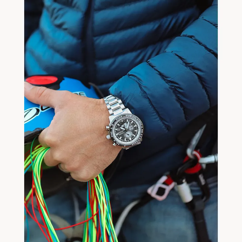 Promaster Geo Trekker Gray Dial Stainless Steel Bracelet BY3006 Promaster Geo Trekker Gray Dial Stainless Steel Bracelet BY3006